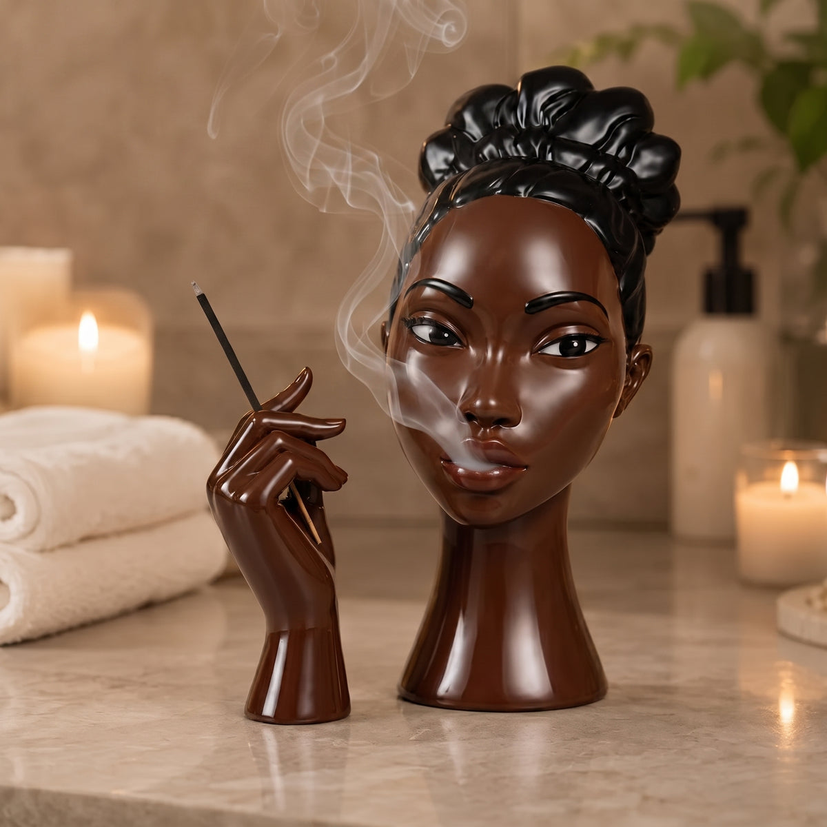 Afro Muse Incense Burner