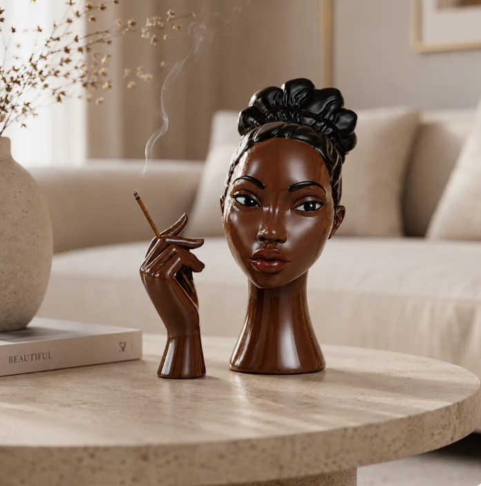 Afro Muse Incense Burner