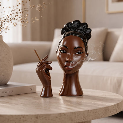 Afro Muse Incense Burner