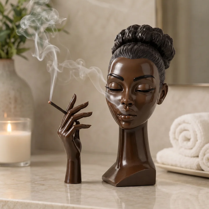 Afro Muse Incense Burner