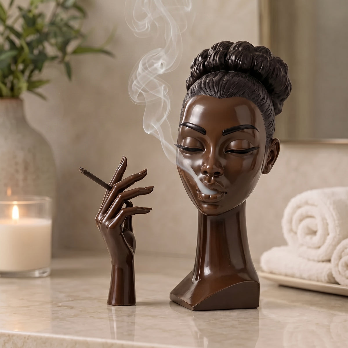 Afro Muse Incense Burner